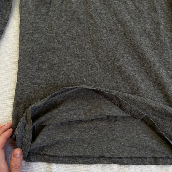 COS Slim Lightweight Long-Sleeved Top – S – Dark Gray - Picture 3 of 4